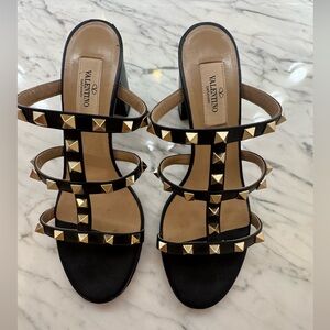 Valentino Caged Rockstud Sandal